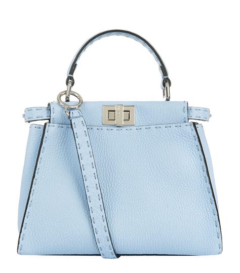 blue fendi purse